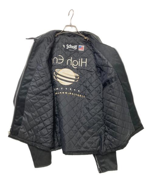 Schott（ショット）Schott (ショット) ナイロンワークジャケット ブラック サイズ:下記参照の古着・服飾アイテム