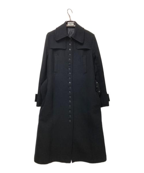 KATHARINE HAMNETT（キャサリンハムネット）KATHARINE HAMNETT (キャサリンハムネット) ナポレオンコート ブラック サイズ:Mの古着・服飾アイテム