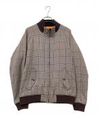 FRED PERRYフレッドペリー）の古着「リバーシブルジャケット」｜ブラウン×オレンジ