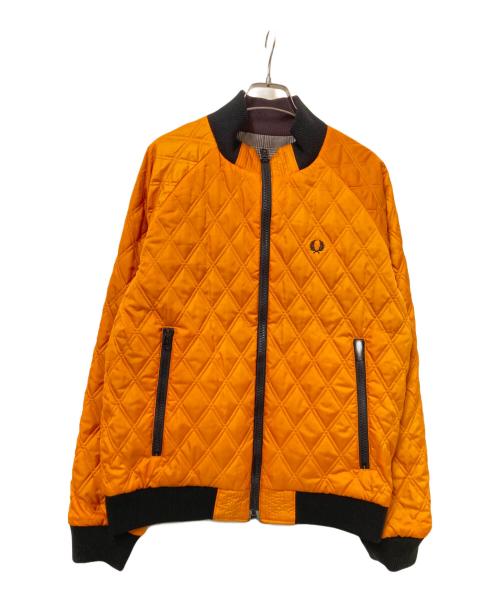 FRED PERRY（フレッドペリー）FRED PERRY (フレッドペリー) リバーシブルジャケット ブラウン×オレンジ サイズ:Lの古着・服飾アイテム