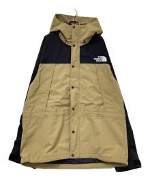 THE NORTH FACE（ザ ノース フェイス）の古着「マウンテンライトパーカー」｜ベージュ×ブラック