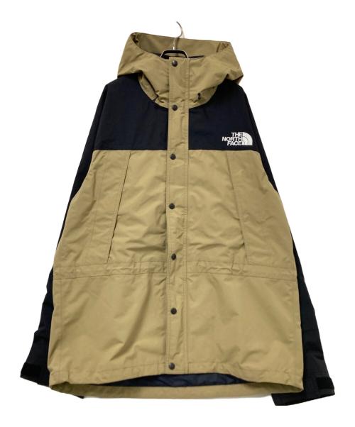 THE NORTH FACE（ザ ノース フェイス）THE NORTH FACE (ザ ノース フェイス) マウンテンライトパーカー ベージュ×ブラック サイズ:XXLの古着・服飾アイテム