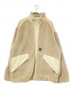 WOOLRICHウールリッチ）の古着「フリースジャケット」｜ベージュ