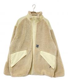 WOOLRICH（ウールリッチ）の古着「フリースジャケット」｜ベージュ