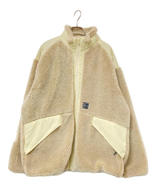 WOOLRICH（ウールリッチ）WOOLRICH (ウールリッチ) フリースジャケット ベージュ サイズ:Lの古着・服飾アイテム