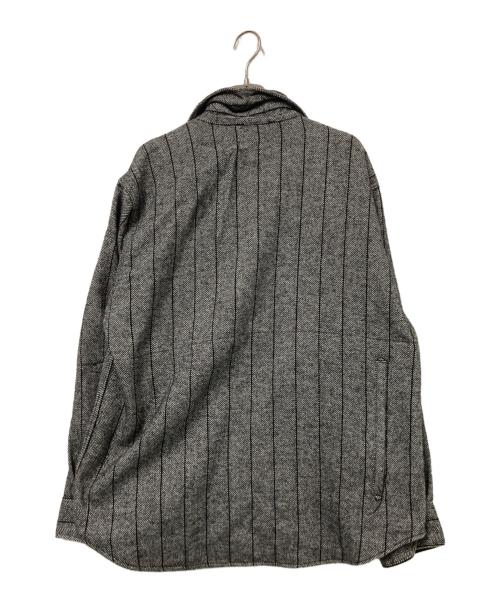 Engineered Garments（エンジニアド ガーメンツ）Engineered Garments (エンジニアド ガーメンツ) CPOシャツジャケット グレー×ブラック サイズ:Sの古着・服飾アイテム