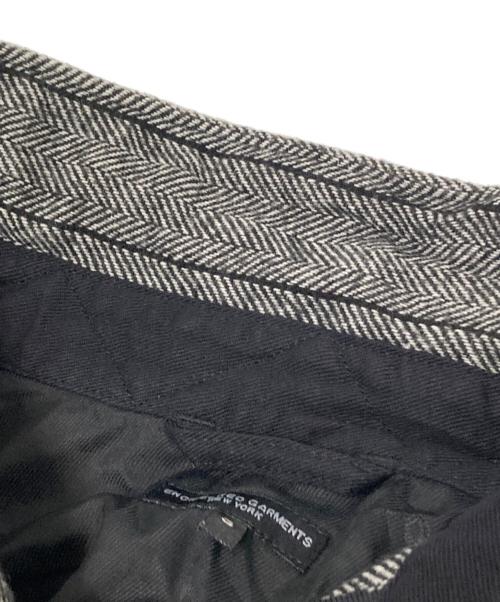 Engineered Garments（エンジニアド ガーメンツ）Engineered Garments (エンジニアド ガーメンツ) CPOシャツジャケット グレー×ブラック サイズ:Sの古着・服飾アイテム