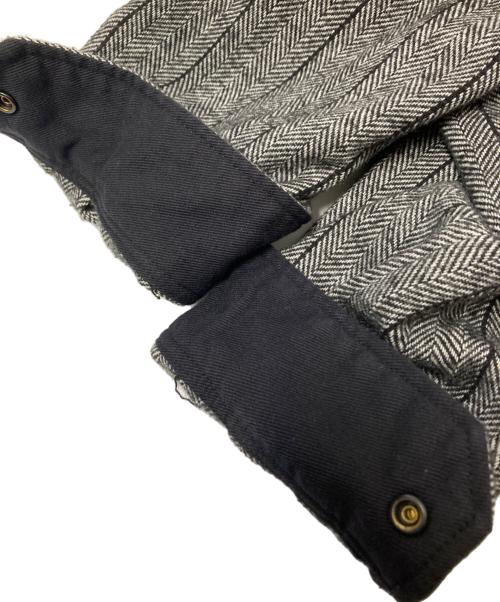 Engineered Garments（エンジニアド ガーメンツ）Engineered Garments (エンジニアド ガーメンツ) CPOシャツジャケット グレー×ブラック サイズ:Sの古着・服飾アイテム