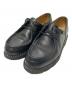 PARABOOT（パラブーツ）の古着「MICHAEL チロリアンシューズ」｜ブラック