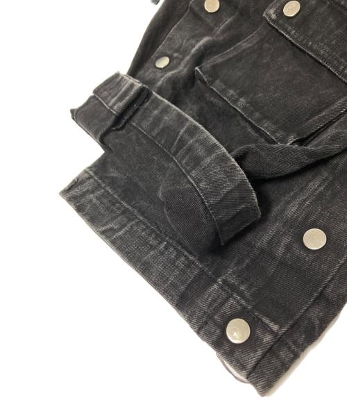 BREATH（ブレス）BREATH (ブレス) デニムカーゴパンツ ブラック サイズ:Mの古着・服飾アイテム