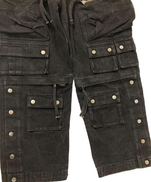 BREATH（ブレス）BREATH (ブレス) デニムカーゴパンツ ブラック サイズ:Mの古着・服飾アイテム