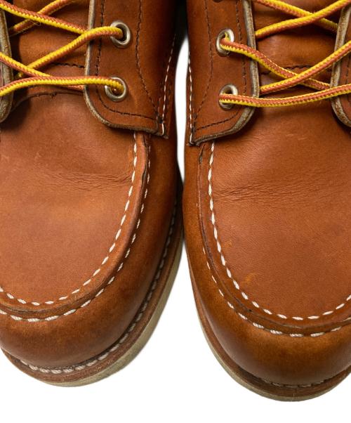 RED WING（レッドウィング）RED WING (レッドウィング) 6インチクラシックモックトゥブーツ ブラウン サイズ:26.0cmの古着・服飾アイテム