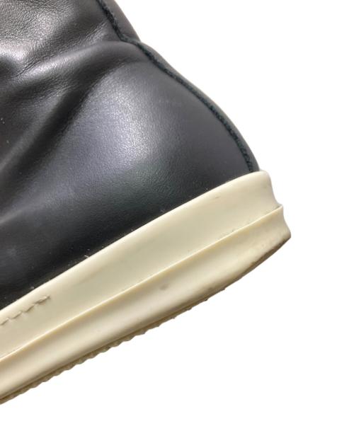 RICK OWENS（リックオウエンス）RICK OWENS (リックオウエンス) Ramones sneakers ブラック×ホワイト サイズ:42の古着・服飾アイテム