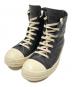 RICK OWENS（リックオウエンス）の古着「Ramones sneakers」｜ブラック×ホワイト