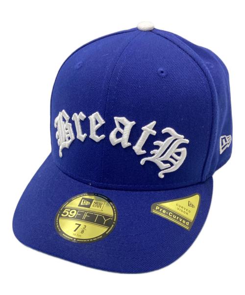 New Era（ニューエラ）New Era (ニューエラ) BREATH (ブレス) キャップ ブルー サイズ:7 3/8の古着・服飾アイテム