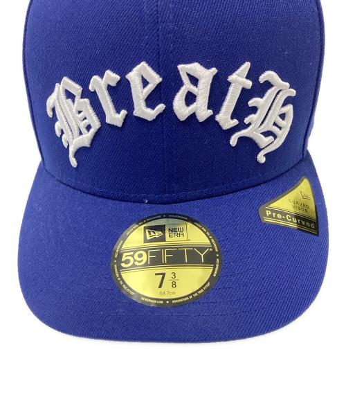 New Era（ニューエラ）New Era (ニューエラ) BREATH (ブレス) キャップ ブルー サイズ:7 3/8の古着・服飾アイテム