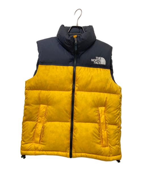 THE NORTH FACE（ザ ノース フェイス）THE NORTH FACE (ザ ノース フェイス) ダウンジャケット イエロー×ブラック サイズ:Mの古着・服飾アイテム