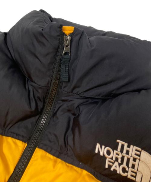 THE NORTH FACE（ザ ノース フェイス）THE NORTH FACE (ザ ノース フェイス) ダウンジャケット イエロー×ブラック サイズ:Mの古着・服飾アイテム