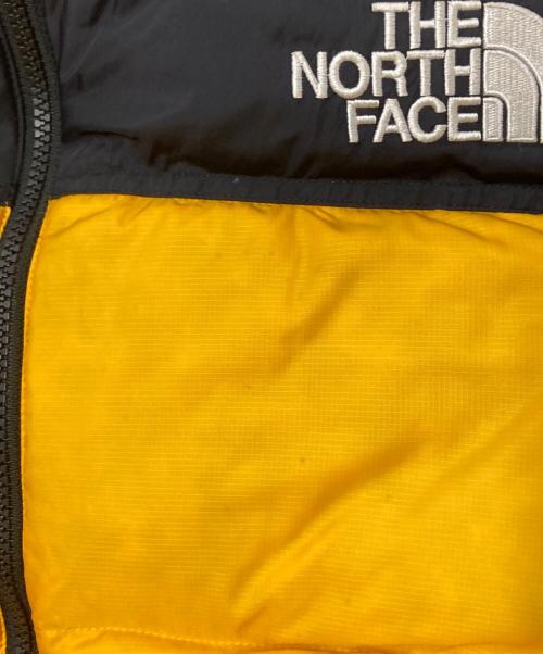 THE NORTH FACE（ザ ノース フェイス）THE NORTH FACE (ザ ノース フェイス) ダウンジャケット イエロー×ブラック サイズ:Mの古着・服飾アイテム