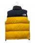 THE NORTH FACE (ザ ノース フェイス) ダウンジャケット イエロー×ブラック サイズ:M：13000円