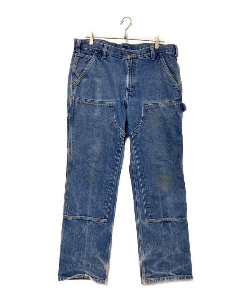 CarHartt（カーハート）CarHartt (カーハート) ダブルニーデニムペインターパンツ インディゴ サイズ:36の古着・服飾アイテム