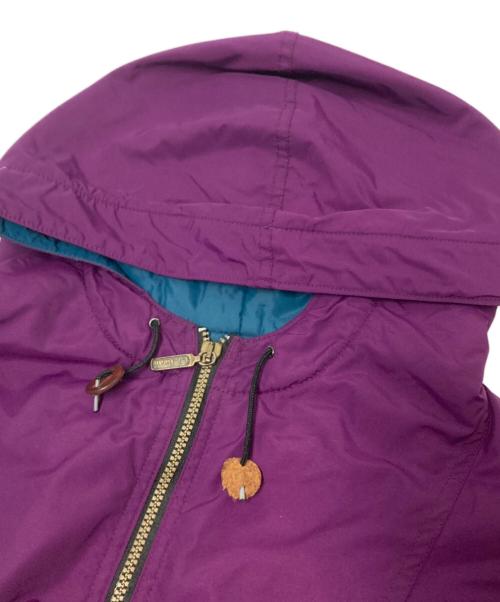 L.L.Bean（エルエルビーン）L.L.Bean (エルエルビーン) 90‘Ｓアノラックパーカー パープル×グリーン サイズ:Lの古着・服飾アイテム