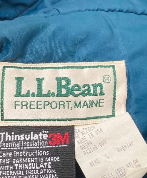 L.L.Bean（エルエルビーン）L.L.Bean (エルエルビーン) 90‘Ｓアノラックパーカー パープル×グリーン サイズ:Lの古着・服飾アイテム