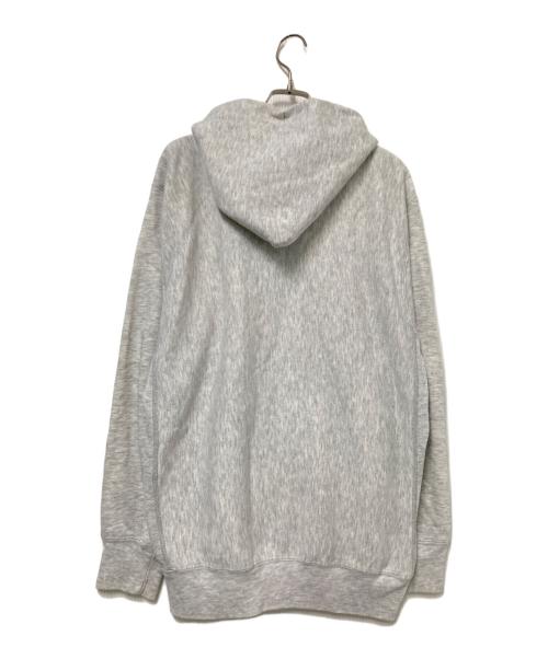 Champion（チャンピオン）Champion (チャンピオン) 90‘SARMY ロゴジップパーカー グレー サイズ:Lの古着・服飾アイテム