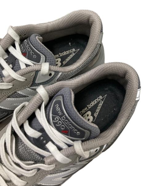 NEW BALANCE（ニューバランス）NEW BALANCE (ニューバランス) 990V6 ローカットスニーカー グレー サイズ:26.5㎝の古着・服飾アイテム