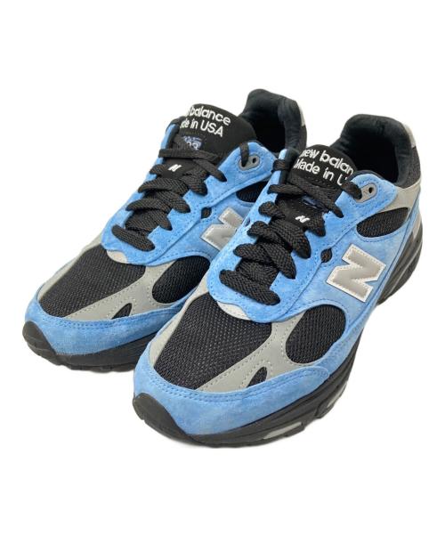 NEW BALANCE（ニューバランス）NEW BALANCE (ニューバランス) 993 ローカットスニーカー ブラック×ブルー サイズ:27.0cmの古着・服飾アイテム