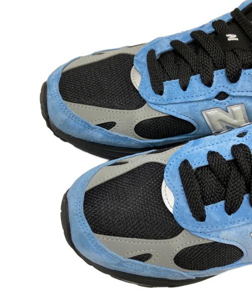 NEW BALANCE（ニューバランス）NEW BALANCE (ニューバランス) 993 ローカットスニーカー ブラック×ブルー サイズ:27.0cmの古着・服飾アイテム