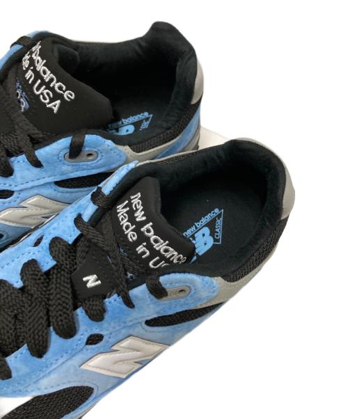 NEW BALANCE（ニューバランス）NEW BALANCE (ニューバランス) 993 ローカットスニーカー ブラック×ブルー サイズ:27.0cmの古着・服飾アイテム
