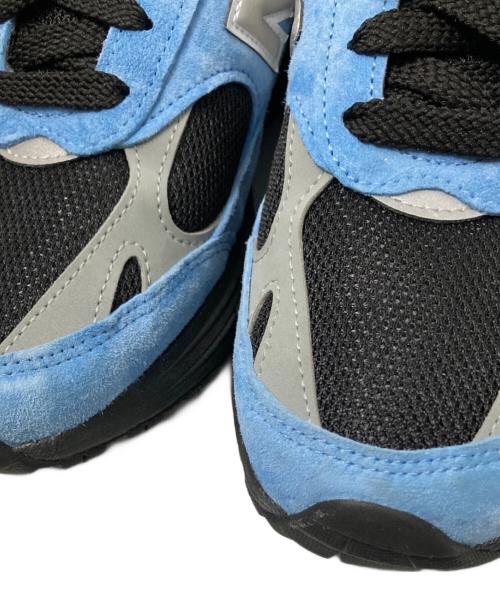 NEW BALANCE（ニューバランス）NEW BALANCE (ニューバランス) 993 ローカットスニーカー ブラック×ブルー サイズ:27.0cmの古着・服飾アイテム