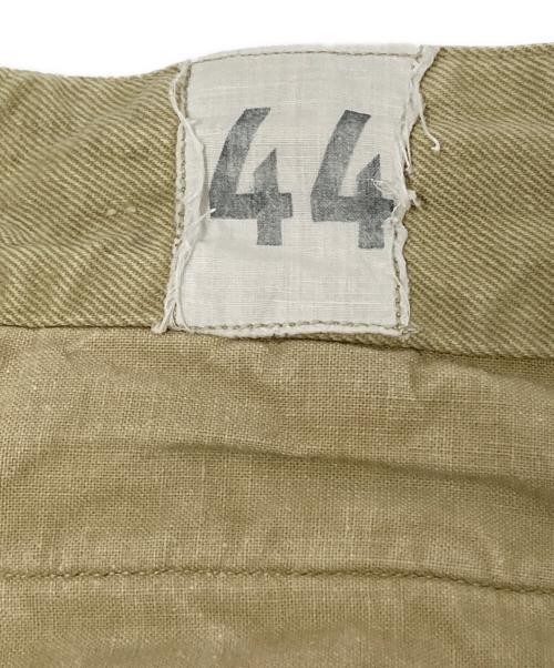 French Army（フランス軍）French Army (フランス軍) M-52 チノトラウザーズパンツ ベージュ サイズ:44の古着・服飾アイテム