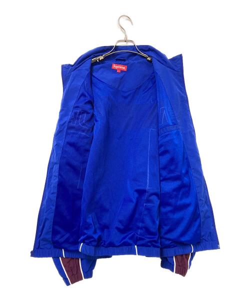 SUPREME（シュプリーム）SUPREME (シュプリーム) Jacquard Panel Track Jacket ブルー サイズ:Lの古着・服飾アイテム