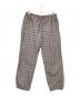 SUPREME（シュプリーム）の古着「Glen Check Track Pant」｜レッド×ベージュ