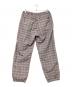 SUPREME (シュプリーム) Glen Check Track Pant レッド×ベージュ サイズ:M：10000円