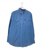 POLO SPORTポロスポーツ）の古着「Corduroy Western Shirt」｜ブルー