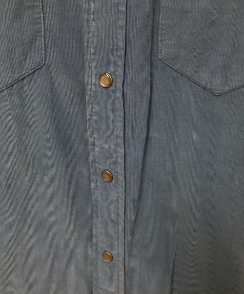 POLO SPORT（ポロスポーツ）POLO SPORT (ポロスポーツ) Corduroy Western Shirt ブルー サイズ:Mの古着・服飾アイテム