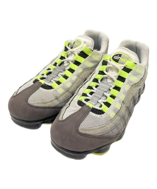NIKE（ナイキ）NIKE (ナイキ) AIR VAPORMAX 95 グレー×イエロー サイズ:26.0cmの古着・服飾アイテム