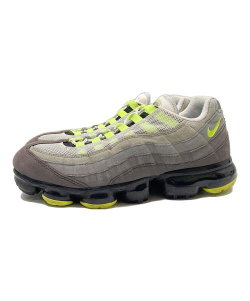 NIKE（ナイキ）NIKE (ナイキ) AIR VAPORMAX 95 グレー×イエロー サイズ:26.0cmの古着・服飾アイテム
