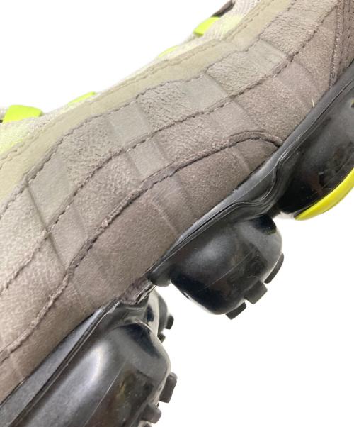 NIKE（ナイキ）NIKE (ナイキ) AIR VAPORMAX 95 グレー×イエロー サイズ:26.0cmの古着・服飾アイテム
