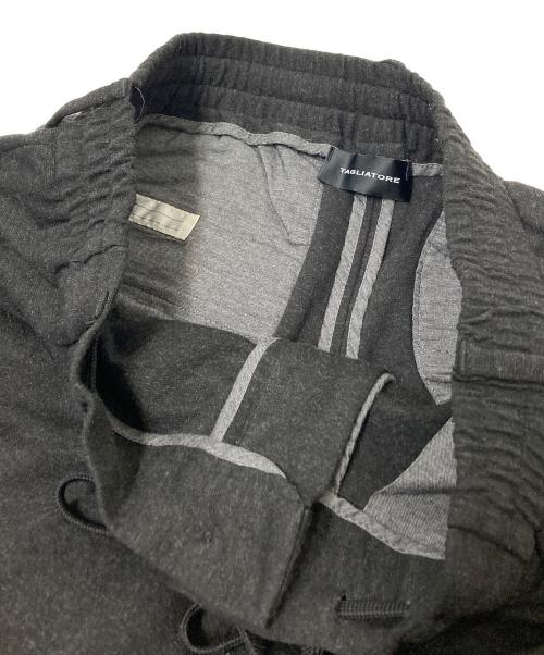 TAGLIATORE（タリアトーレ）TAGLIATORE (タリアトーレ) ウールサキソニージョガーパンツ グレー サイズ:46の古着・服飾アイテム
