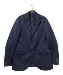 SHIPS（シップス）の古着「ポリエステル ツイル ジャケット」｜ネイビー