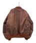 BEAMS (ビームス) リラックスフィット THERMOLITE(R) MA-1 ブラウン×オレンジ サイズ:L：13000円