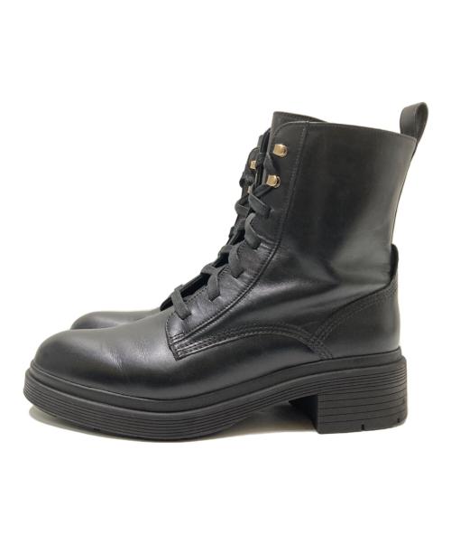 COLE HAAN（コールハーン）COLE HAAN (コールハーン) レースアップ ラグ ブーツ ブラック サイズ:7 1/2Bの古着・服飾アイテム