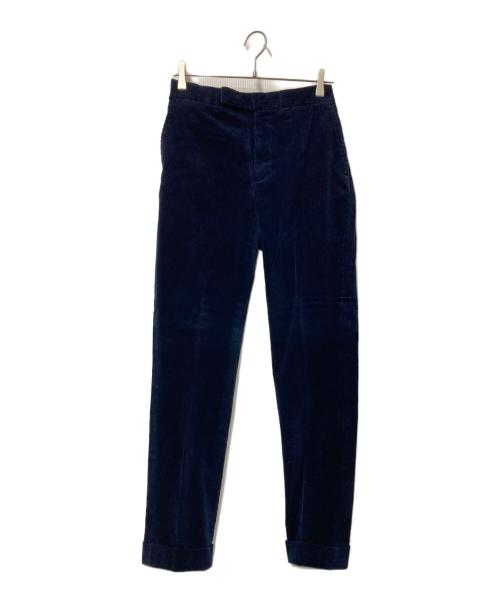 POLO RALPH LAUREN（ポロ・ラルフローレン）POLO RALPH LAUREN (ポロ・ラルフローレン) モダンフィットストレッチコーデュロイセットアップ ネイビー サイズ:トップス36(S)・パンツW28×L32の古着・服飾アイテム