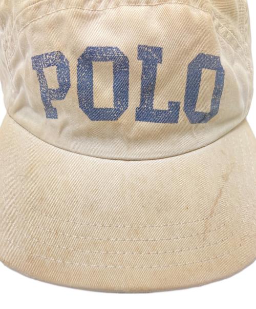POLO SPORT（ポロスポーツ）POLO SPORT (ポロスポーツ) 90‘Sキャップ ベージュ サイズ:下記参照の古着・服飾アイテム