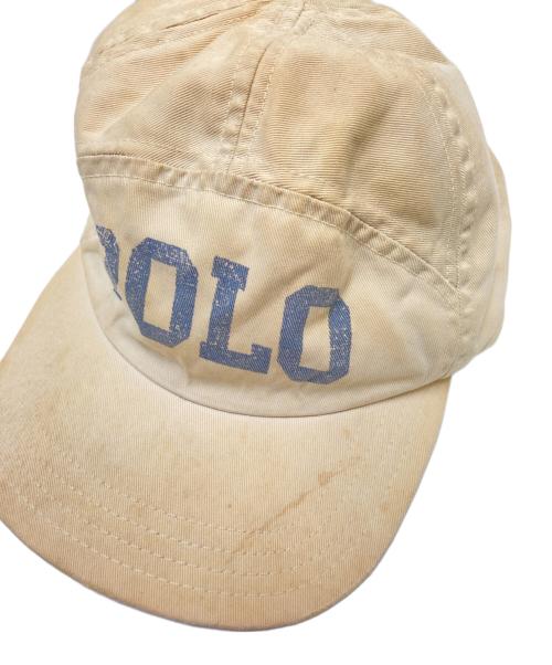 POLO SPORT（ポロスポーツ）POLO SPORT (ポロスポーツ) 90‘Sキャップ ベージュ サイズ:下記参照の古着・服飾アイテム