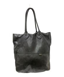 VANSON（バンソン）の古着「レザートートバッグ」｜ブラック